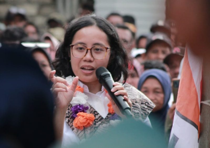 Bakal Calon Kabupaten Pulau Taliabu Shalsabila Mus. (Istimewa/Rakyatmu)
