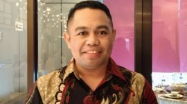 Divisi Hukum dan Penyelesaian Sengketa Bawaslu Maluku Utara, Adrian Yoro Naleng. (Rakyatmu)
