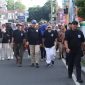 Wali Kota Ternate M. Tauhid Soleman Bersama Pengurus IK-SMT Gelar Jalan Sehat. (Ongky/Rakyatmu)