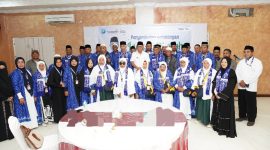 Wali Kota Ternate M. Tauhid Soleman Sambut Kedatangan 30 Jamaah Umroh. (Rakyatmu)