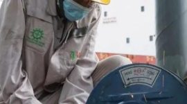 Pekerja PT IWIP Kabupaten Halmahera Tengah, Maluku Utara. (Istimewa/Rakyatmu)