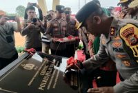 Kapolda Provinsi Maluku Utara Irjen Pol. Midi Siswoko Resmikan Gedung Mako Polres Taliabu. (Rakyatmu)