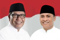 Bakal Calon Bupati dan Wakil Bupati Halmahera Tengah, Edi Langkara dan Abd. Rahim Odeyani. (Istimewa/Rakyatmu)