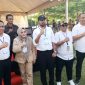 Ketua Bawaslu Maluku Utara Masita Nawawi bersama Anggota Kemisioner dan Sekretaris Bawaslu Irwan M. Saleh (paling kiri). (Rakyatmu)