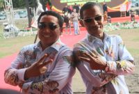 Aliong Mus dan Sahril Tahir, Calon Gubernur dan Wakil Gubernur Maluku Utara Nomor Urut 2. (Rakyatmu)