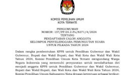 Pengumuman Pendaftaran Calon Anggota KPPS untuk Pilkada 2024. (Rakyatmu)