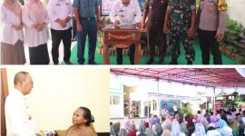 Suasana Peresmian Rumah Singgah Peduli Bahim di Kelurahan Kalumpang, Kota Ternate, Maluku Utara. (Ongky/Rakyatmu)