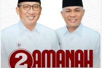Paslon Nomor Urut 2, M. Tauhid Soleman dan Nasri Abubakar. (Istimewa/Rakyatmu)