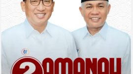 Paslon Nomor Urut 2, M. Tauhid Soleman dan Nasri Abubakar. (Istimewa/Rakyatmu)