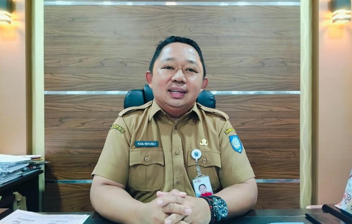 Sekretaris Daerah Kota Ternate, Rizal Marsaoly. (Rakyatmu)