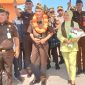Kajati Maluku Utara Herry Ahmad Pribadi bersama Istri mengunjungi Pulau Taliabu. (Rakyatmu)