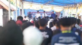 Deklarasi dan Konsolidasi 100 kader Relawan Sahabat Juang. (Istimewa/Rakyatmu)