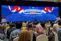 Wali Kota Ternate M. Tauhid Soleman Menghadiri Musrenbangnas. (Rakyatmu)