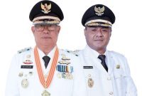 Wali Kota Tidore Kepulauan Capt H. Ali Ibrahim dan Wakil Wali Kota Muhammad Sinen. (Istimewa)