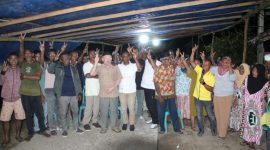 Citra-Utuh Kampanye Tatap Muka di Desa Kawalo. (Rakyatmu)