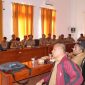 Diskominfo Kabupaten Pulau Taliabu Menggelar Rapat Bersama BPS Kepulauan Sula  di Ruang Rapat PKK Taliabu. (Rakyatmu)
