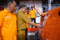 BPBD Kota Tidore Kepulauan Menerima Bantuan dari BNPB. (Istimewa)
