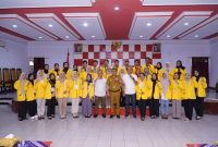 Mahasiswa Program MBKM Fakultas Ekonomi dan Bisnis Unkhair Ternate Melaksanakan Magang di Kota Tidore Kepulauan. (Istimewa)