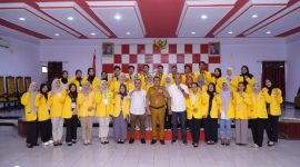 Mahasiswa Program MBKM Fakultas Ekonomi dan Bisnis Unkhair Ternate Melaksanakan Magang di Kota Tidore Kepulauan. (Istimewa)