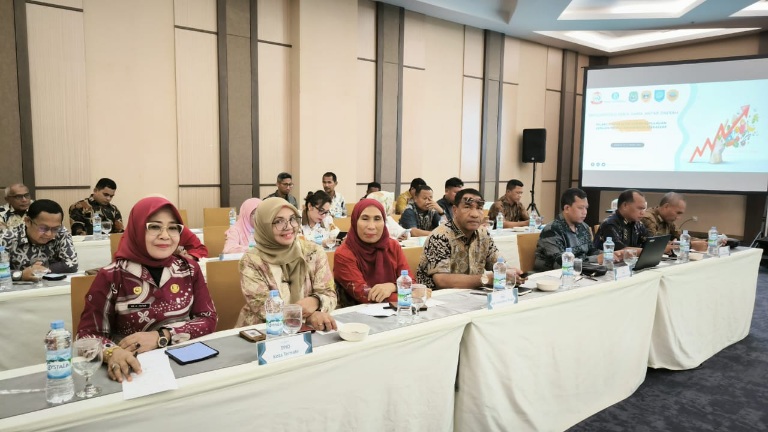 TPID Kota Tidore Kepulauan Melakukan Kunjungan Kerja di Kota Makassar, Sulawesi Selatan. (Humas for Rakyatmu)