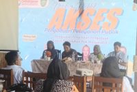 Ombudsman RI Perwakilan Provinsi Maluku Utara Gelar Dialog Publik di Waiback Cafe, Desa Mangega, Kabupaten Kepulauan Sula. (Rakyatmu)