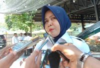 Plt. Kepala Dinas Pendidikan Kabupaten Kepulauan Sula Marini Nur Ali. (Rakyatmu)