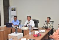 Sekretaris Daerah (Sekda) Kota Ternate Rizal Marsaoly Buka FGD Penetapan Warisan Geologi. (Rakyatmu)