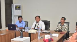 Sekretaris Daerah (Sekda) Kota Ternate Rizal Marsaoly Buka FGD Penetapan Warisan Geologi. (Rakyatmu)