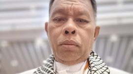 Ketua Tim Pemenangan MK-Bisa, Basrin Kanaha. (Dok.Pribadi/Rakyatmu)