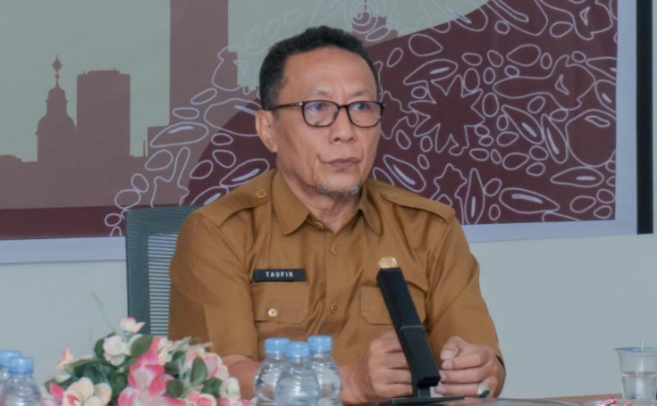 Plt. Kepala Bappelitbangda Kota Ternate, Taufik Jauhar. (Istimewa)