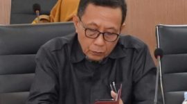 Plt Kepala Bappelitbangda Kota Ternate, Taufik Jauhar. (Rakyatmu)