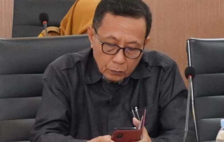Plt Kepala Bappelitbangda Kota Ternate, Taufik Jauhar. (Rakyatmu)