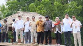 Kawasan Hutan Mangrove Desa Toseho, Kecamatan Oba, Kota Tidore Kepulauan. (Dok.Humas for Rakyatmu)