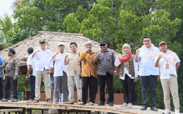 Kawasan Hutan Mangrove Desa Toseho, Kecamatan Oba, Kota Tidore Kepulauan. (Dok.Humas for Rakyatmu)