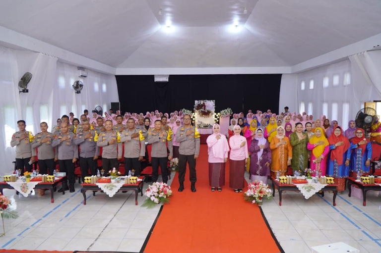 Peringatan Hari Kesatuan Gerak Bhayangkari (HKGB) ke-72 tahun 2024. (Istimewa)