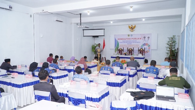 Kegiatan Konsultasi Publik KLHS. (Istimewa)