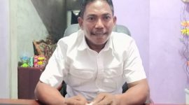 Kepala Dinas Perindagkop Kabupaten Pulau Taliabu, Arman Hase. (Rakyatmu)