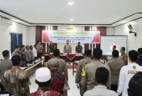 Rapat Koordinasi Persiapan Pengamanan Debat Kandidat. (Rakyatmu)
