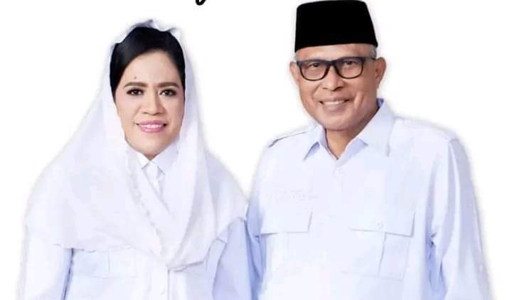 Paslon Bupati dan Wakil Bupati Kepulauan Sula Fifian Adeningsih Mus dan M Saleh Marasabessy. (Istimewa)