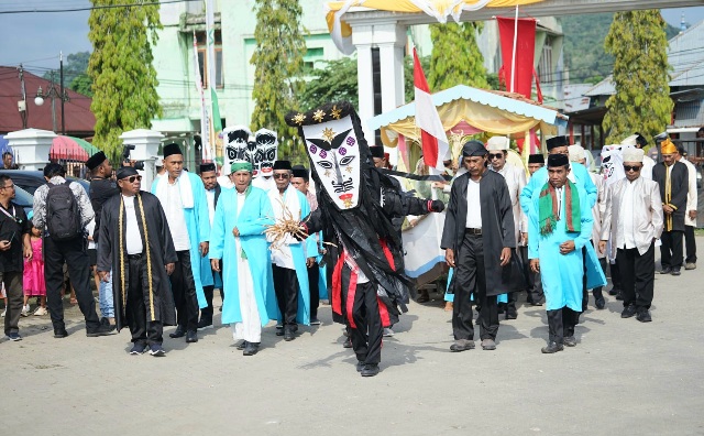 Perayaan Hari Ulang Tahun ke-34 Kabupaten Halmahera Tengah. (Istimewa)
