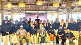 KPU Kota Ternate Gelar Training Of Trainer kepada Penyelenggara Adhoc di Wailanga, Kelurahan Takome, Kecamatan Ternate Barat. (Rakyatmu)
