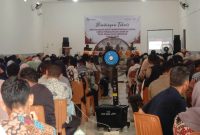 KPU Kabupaten Kepulauan Sula Gelar Bimtek Penguatan Pemungutan dan Penghitungan Suara serta Penggunaan Aplikasi Sirekap bersama Badan Adhoc. (Rakyatmu)