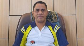 Divisi Sosdiklih Parmas dan Sumber Daya Manusia KPU Maluku Utara, Iwan H. Kader. (Istimewa)