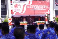 Upacara Peringatan Hari Pahlawan Nasional Tahun 2024. (Istimewa)