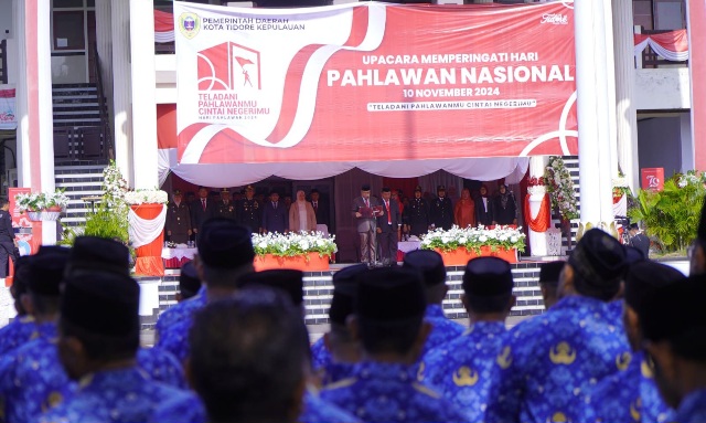 Upacara Peringatan Hari Pahlawan Nasional Tahun 2024. (Istimewa)