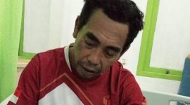 Anggota Panwas Desa, Hamsa Masuku. (Rakyatmu)