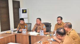 Rapat Koordinasi Persiapan Penyampaian RAPBD Tahun anggaran 2024. (Ongky for Rakyatmu)