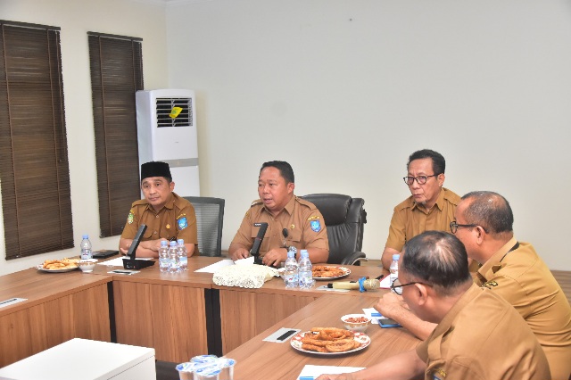 Rapat Koordinasi Persiapan Penyampaian RAPBD Tahun anggaran 2024. (Ongky for Rakyatmu)
