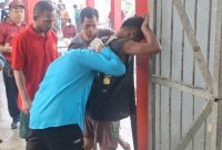 Tes Urine kepada Warga Binaan Pemasyarakatan (WBP) dan pegawai Lapas. (Rakyatmu)