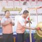 Pjs Wali Kota Ternate Tahmid Wabah bersama Sekda Rizal Marsaoly Hadir Acara Launching Peringatan HUT PGRI ke-79 dan HGN tahun 2024. (Istimewa)